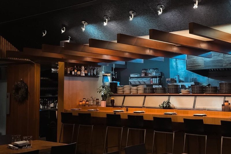The bar at The Kitchen, Jackson Hole