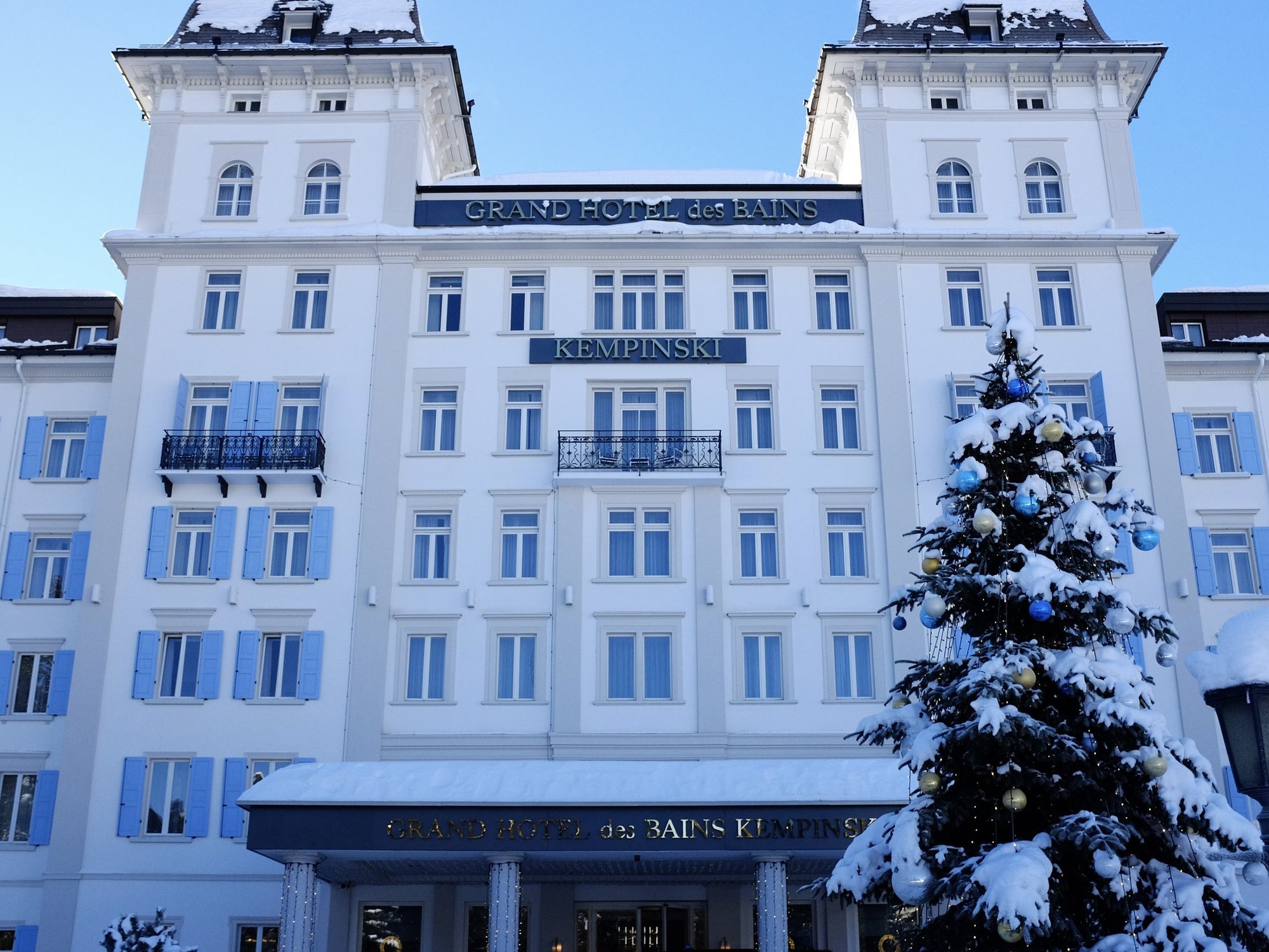 Grand Hotel des Bains Kempinski, St Moritz